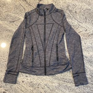 Ivivva by Lululemon Gray Girls Zip Up Jacket